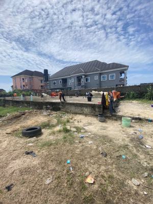 Secured and Smooth Neighborhood Plot with Solid Foundation, Miracle Zone  Via Thera Peace Zone, Sangotedo, Ajah, Lagos, Land for Sale