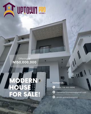 Newly Built 4 Bedroom Fully  Detached Duplex with Bq and  Open Terrace, Palm City, Lekki, Lagos, Detached Duplex for Sale