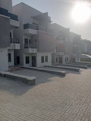 Brand New 4 Bedroom Terrace Duplex with a Room Bq Now Available, Guzape Main, Guzape District, Abuja, Terraced Duplex for Sale