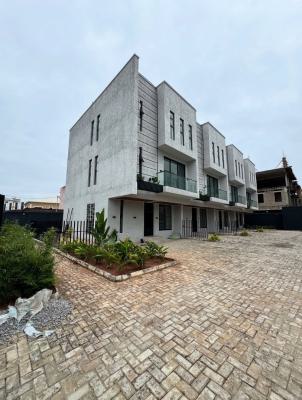 Newly Built and Serviced 4 Bedroom En-suite Townhouse. It Comes with F, Ikate, Lekki, Lagos, Terraced Duplex for Sale