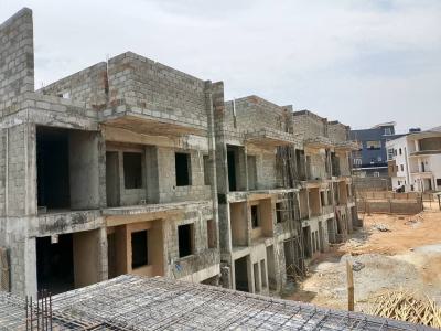 9 Units of Uncompleted 5-bedroom Terrace Triplexes, Katampe Extension, Katampe, Abuja, Terraced Duplex for Sale