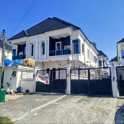 Nice 4 Bedroom Semi Detached Duplex with Bq, Chevron Drive, Lekki Expressway, Lekki, Lagos, Semi-detached Duplex for Rent