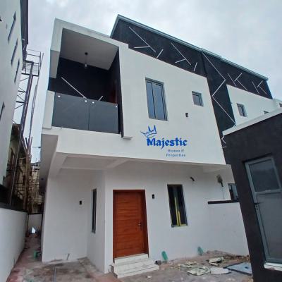 a Tastefully Furnished 4 Bedroom Duplex W/ Bq in Igboefon, Lekki, Igbo Efon, Lekki, Lagos, Semi-detached Duplex for Sale