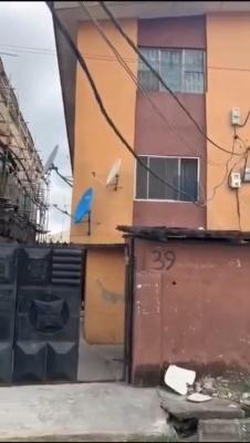 Full Plot of Land with Building Measured 65 Feet By 130 Length, Off Tarred Road Alidada Ago Palace Way, Isolo, Lagos, Land for Sale