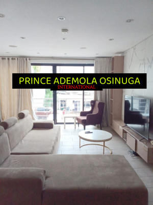 Reasonably Priced 1 Bedroom Terrace Styledapartment, Banana Island Estate Ikoyi, Banana Island, Ikoyi, Lagos, Flat / Apartment for Rent