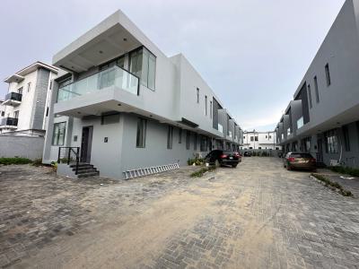 Newly Built Four (4) Bedroom Terrace Duplex with a Bq, Igbo Efon, Lekki, Lagos, Terraced Duplex for Rent