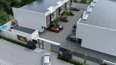 Luxury 3 Bedroom Terraced Duplex with Excellent Facilities, Sangotedo, Ajah, Lagos, Terraced Duplex for Sale