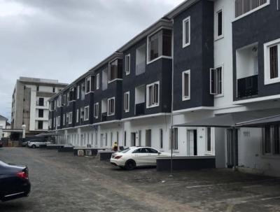 Serviced 5 Bedroom En-suite Townhouse with Fitted Kitchen, Cooker, Hea, Ikate Elegushi, Lekki, Lagos, Terraced Duplex for Rent