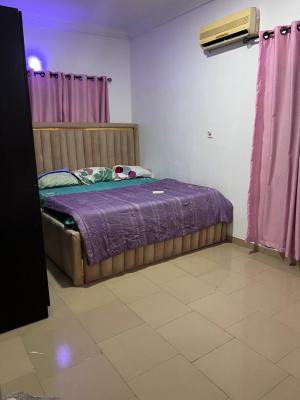 Single Furnished Room in a 2bedroom Apartment, Sangotedo, Ajah, Lagos, Self Contain (single Rooms) Short Let
