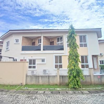 Exquisitely Furnished 4 Bedroom Detached Duplex with Bq, Cardogan Estate, Osapa, Lekki, Lagos, Detached Duplex for Rent