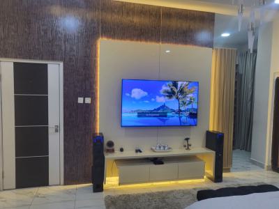 Luxury Fully Furnished Semi Detached 4 Bed Plus Bq, Lekki Conservative, Lekki, Lagos, House for Rent