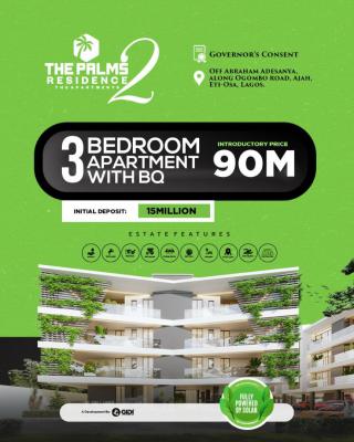 House with Governors Consent at Palms Residence 2 Estate, Abraham Adesanya Ajah, Ogombo, Ajah, Lagos, House for Sale