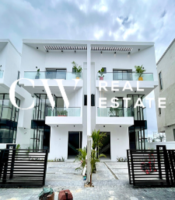 4-bedroom Semi-detached Duplex with Bq, Orchid Road, Lekki, Lagos, Semi-detached Duplex for Sale