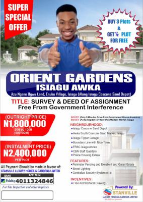 Invest Smart, Build Wealth  Secure Your Plot in The Fastest-growing E, Isiagu Town, Awka South Local Government Area,isiagu Town, Awka South, Isiagu, Awka, Anambra, Mixed-use Land for Sale