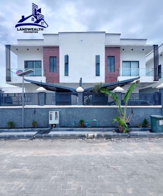 Tastefully 4 Bedroom Semi-detached Duplex with Bq, ( Corner Unit ), Secure Estate at Orchid Lekki, Lekki, Lagos, Semi-detached Duplex for Sale