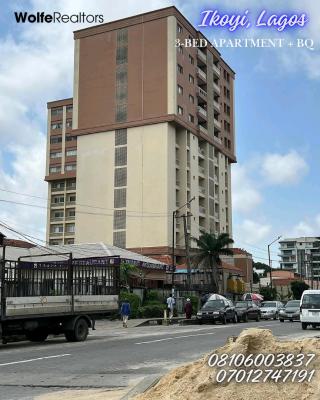 Pristine 3-bedroom Apartment with Bq, Elevator and Swimming Pool Situa, Ikoyi, Lagos, House for Sale