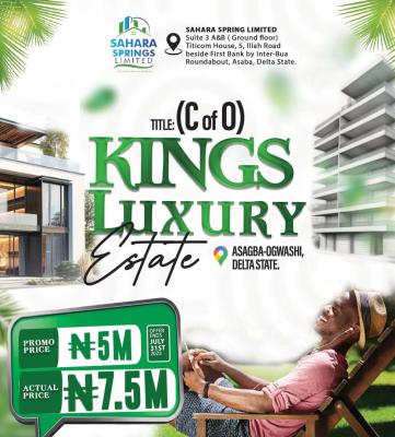 Certificate of Occupancy, Azagba Ogwashi, Asaba, Delta, Mixed-use Land for Sale