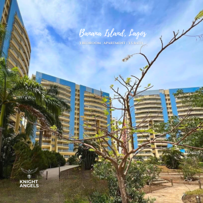 Luxury  3 Bedroom Lagoon View Apartments, Banana Island, Ikoyi, Lagos, Flat / Apartment for Sale