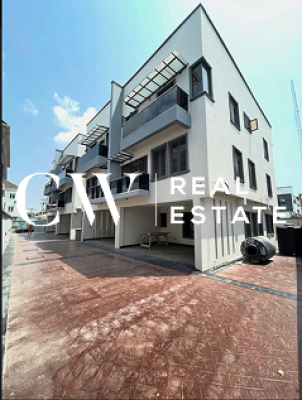 4-bedroom Semi-detached Duplex with Bq, Ikate, Lekki, Lagos, Semi-detached Duplex for Sale