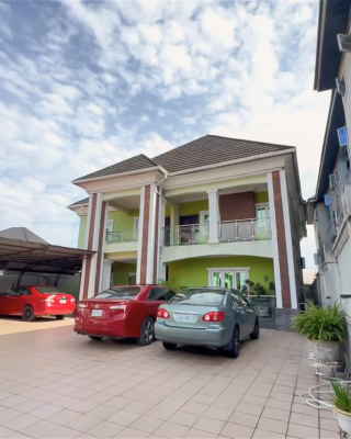 Spacious 6 Bedroom Duplex with a Bq in a Secure Vicinity, Mercyland Off Nta Road, Port Harcourt, Rivers, Detached Duplex for Sale