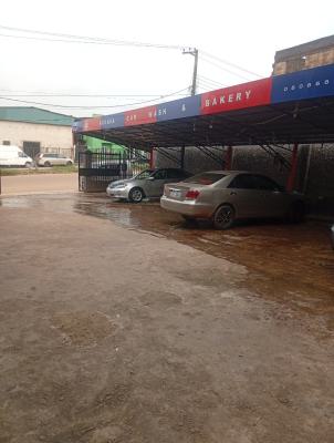 Functioning Car Wash, Yakoyo Road Ojodu Berger Lagos, Ojodu Berger, Ojodu, Lagos, Commercial Property for Rent