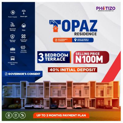 3bedroom Terrace, Lekki Scheme 2 By Abraham Adesanya, Lekki, Lagos, Terraced Duplex for Sale