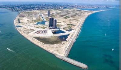 40 000sqm Land Can Go Highrise and Water View and Waterfront Available, Eko Atlantic City, Lagos, Mixed-use Land for Sale