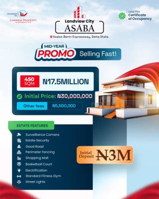 Land, Asaba Benin Expressway,delta State, Asaba, Delta, Residential Land for Sale