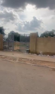 Strategically Located Fenced 2800sqm Commercial Land By The Street., Off Ademola Adetokunbo Crescent, Wuse 2, Abuja, Commercial Land for Sale