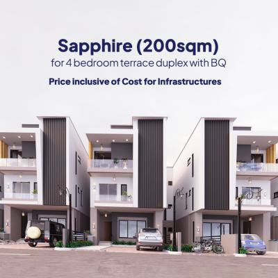 4 Bedroom Terrace Duplex with Bq, Behind Army Estate, Karsana North, Karsana, Abuja, Terraced Duplex for Sale