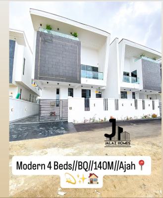 Brand New 4 Bedroom Semi Detached Home with a Bq, Ajah, Lagos, House for Sale