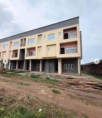 Semi-finished 3 Bedroom Terrace Duplex with Bq Corner Piece, Paradise Estate 2, 3 Mins Drive From Nizamiye Hospital, Idu Industrial, Abuja, Terraced Duplex for Sale