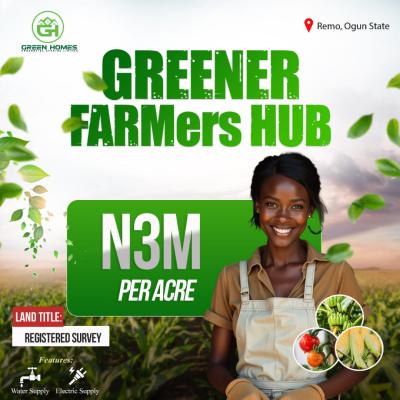 Where Agriculture Meets Opportunity --- Build Wealth Through Sustaina, Abeokuta South, Ogun, Mixed-use Land for Sale