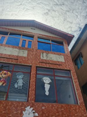 a Two Storey Building Commercial Space Available in a Self Compound, Old Yaba Road, Adekunle, Yaba, Lagos, Office Space for Rent