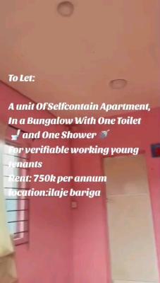 Standard Room Self Contained, Ilaje, Bariga, Shomolu, Lagos, Self Contain (single Rooms) for Rent