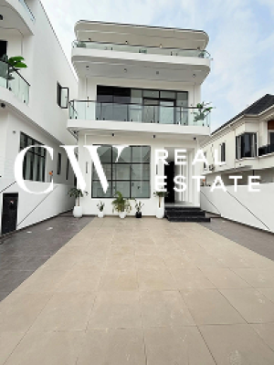 5-bedroom Fully Detached Duplex, Chevron, Lekki, Lagos, Detached Duplex for Sale