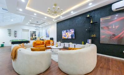 Seaview 4 Bedroom Apartment with Pool, Gym and Snooker, Lekki Phase 1, Lekki Phase 1, Lekki, Lagos, Flat / Apartment Short Let