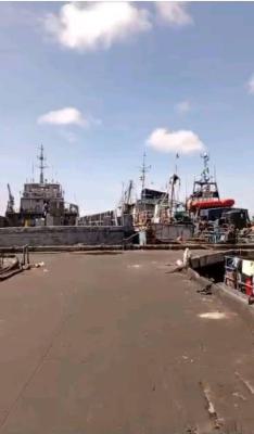 a Built-up Jetty on Almost 4acres of Water Front Land, Creek Road, Apapa, Lagos, Factory for Sale