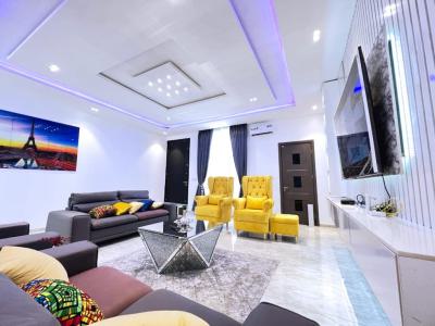 Luxury 4 Bedroom Terrace Duplex, Oniru, Victoria Island (vi), Lagos, Terraced Duplex Short Let