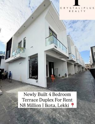 4 Bedroom Terrace Duplex Available, Ikota, Lekki, Lagos, Terraced Duplex for Rent