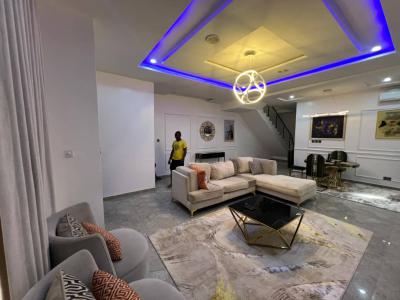 Fully Furnished 4 Bedrooms All Ensuite Duplex with 24 Hrs Electricity, Ikate Elegushi, Lekki, Lagos, Semi-detached Duplex for Rent