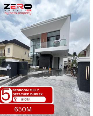 5 Bedroom Fully Detached Duplex with Pool and Cinema, Ikota, Lekki, Lagos, Detached Duplex for Sale