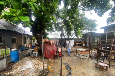 Demolishable Colonial-style Bungalow on 870sqm, Obalende, Lagos Island, Lagos, Commercial Land for Sale