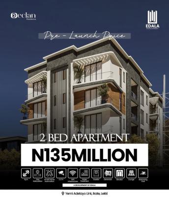 Luxury 2 Bedroom Apartment with Elevator, Pool and Gym, Ikate, Lekki, Lagos, Flat / Apartment for Sale