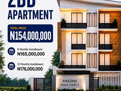Amazing Grace Court : Luxury Apartments with C of O — Amazing Grace Court 3 Ajao Estate, Isolo, Lagos