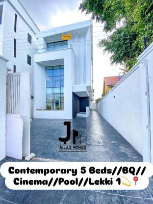 Contemporary 5 Bedroom Detached Duplex, Lekki Phase 1, Lekki, Lagos, House for Sale