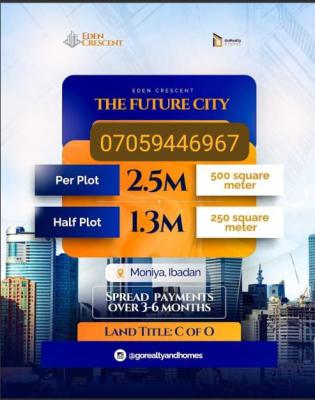 Plots of C of O Lands in Moniya, Close to Moniya Market,along The Tarred Road, Moniya, Ibadan, Oyo, Mixed-use Land for Sale