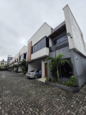 Specious 4bedroom Terrace Duplex with Bq, Osapa Behind Shoprite, Osapa, Lekki, Lagos, House for Rent