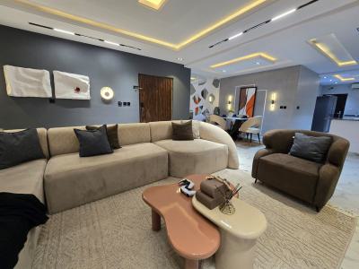 Luxe 2/3 Bed +pool +gym +ps5, Water Cooperation Drive [7th Floor], Victoria Island (vi), Lagos, Flat / Apartment Short Let