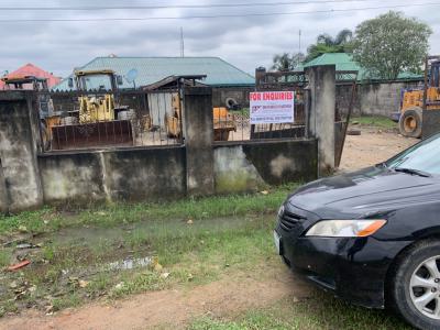a Fenced Parcel of Land, G.u Ake Road, Eliozu, Port Harcourt, Rivers, Commercial Land for Sale